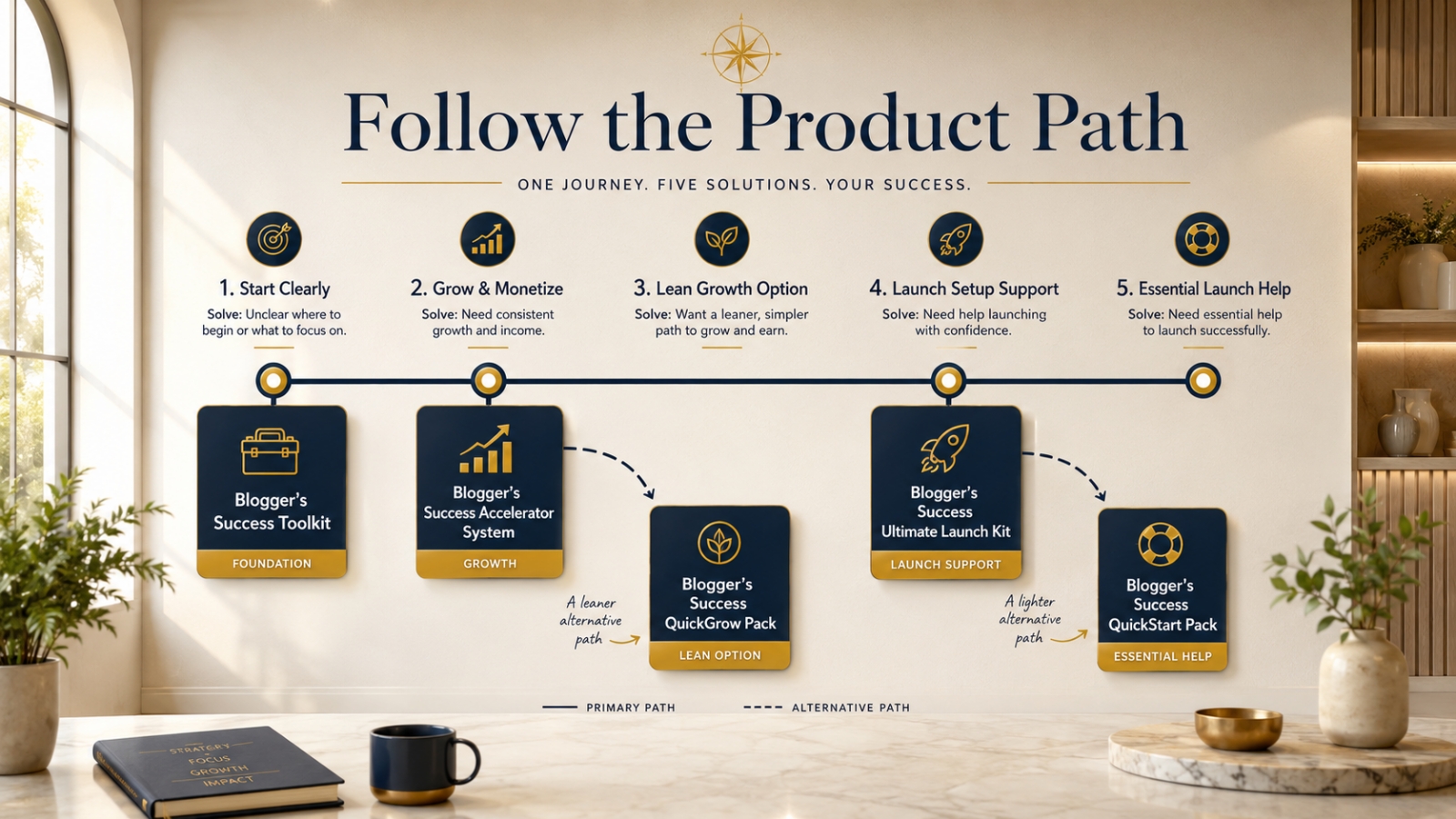 The Complete Blogger Success Blueprint Path Revisited