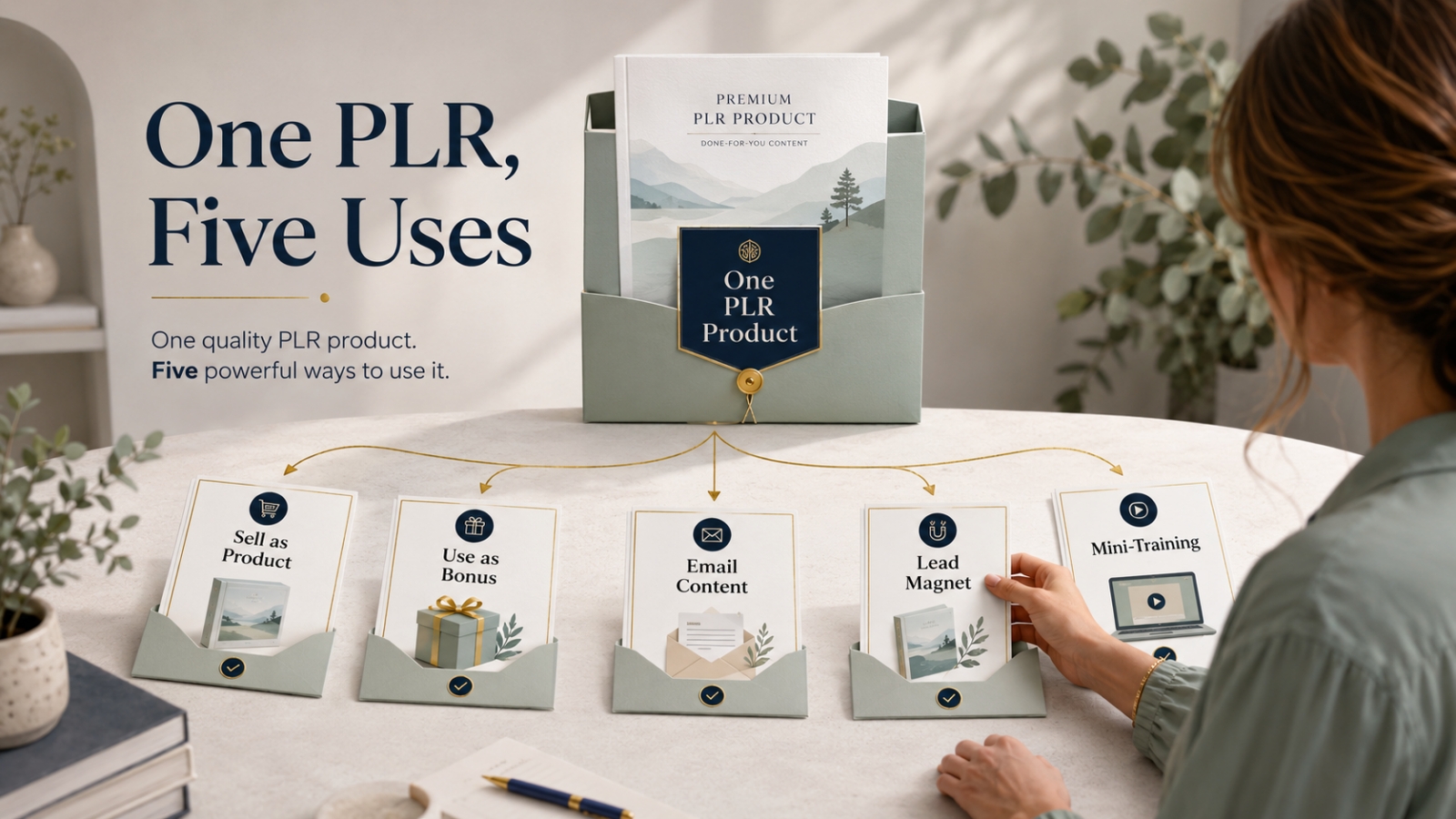 Five Ways to Use One PLR Product