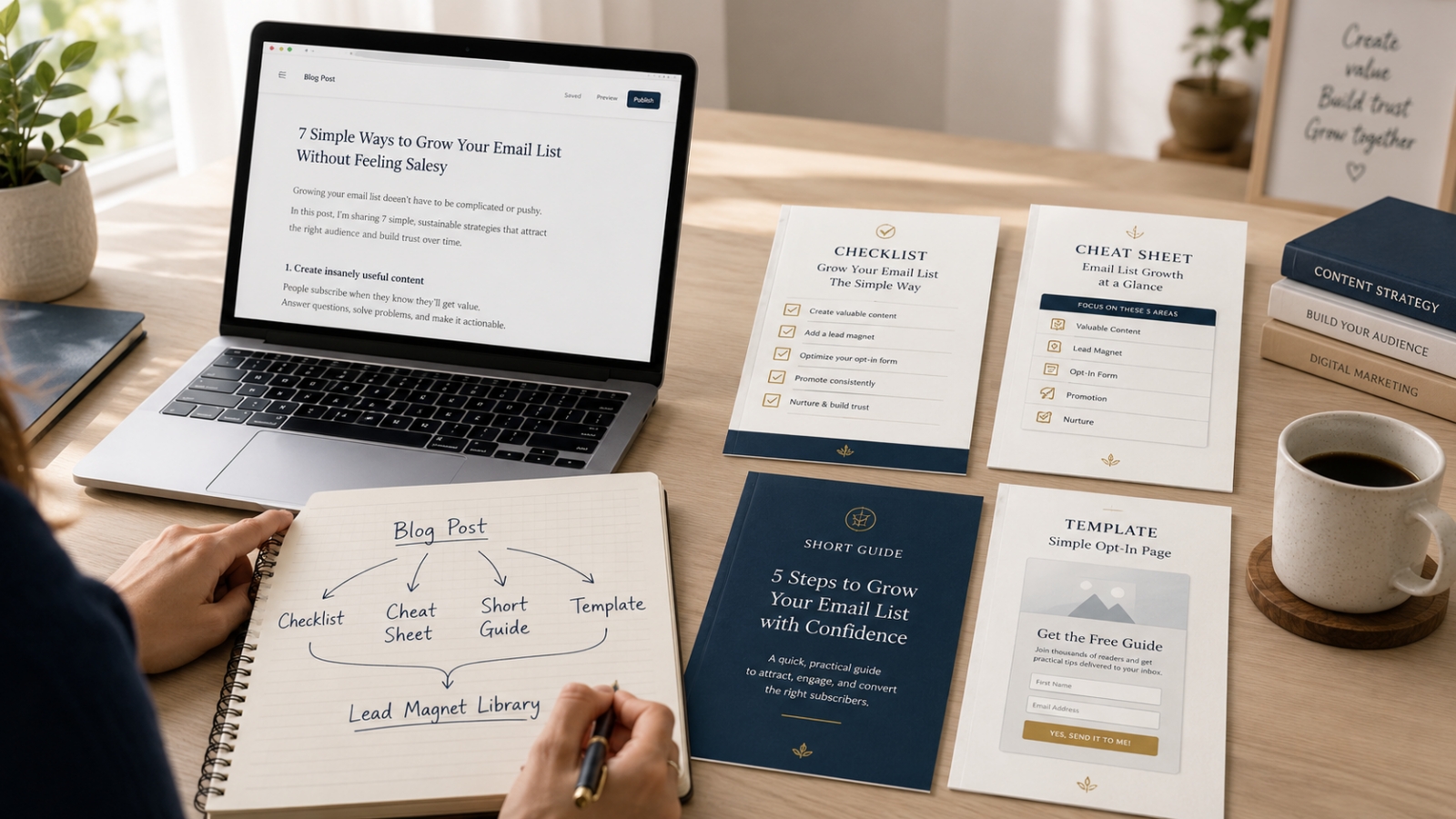 How to Create a Simple Lead Magnet From Your Blog Content