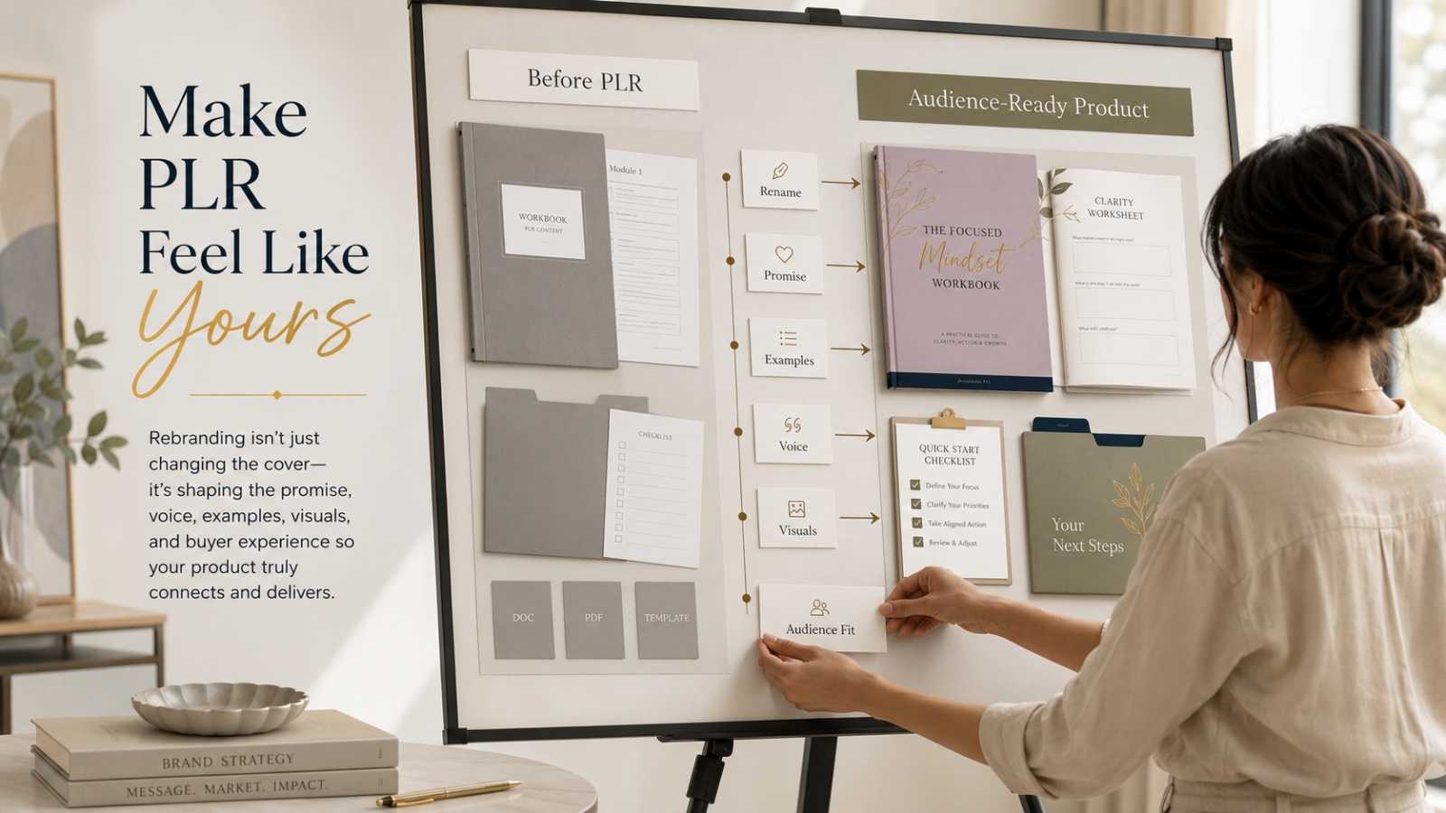 The Right Way to Rebrand PLR