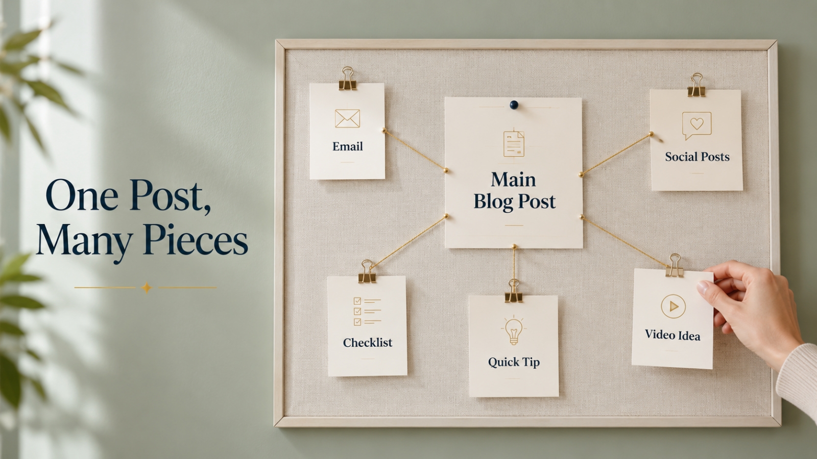 How to Turn One Blog Post Into Several Content Pieces