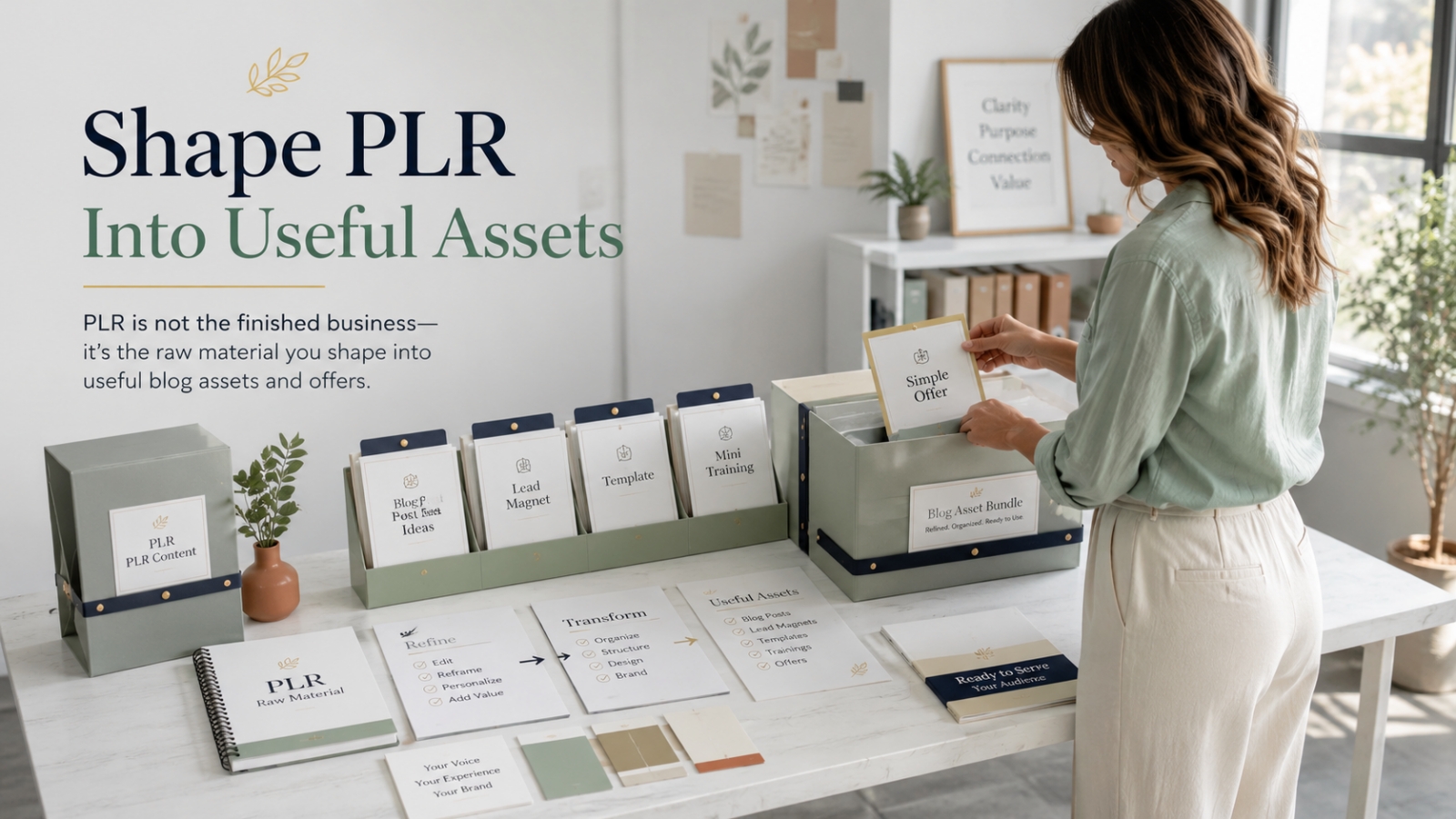 Where PLR Fits Into a Blogging Business