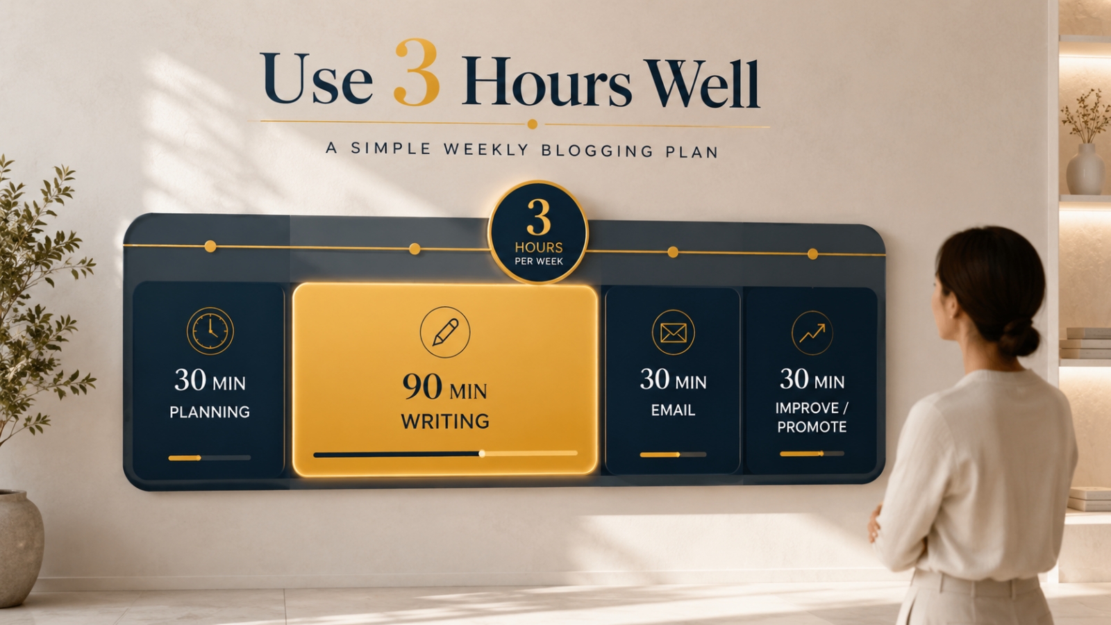 What to Focus on If You Only Have 3 Hours a Week