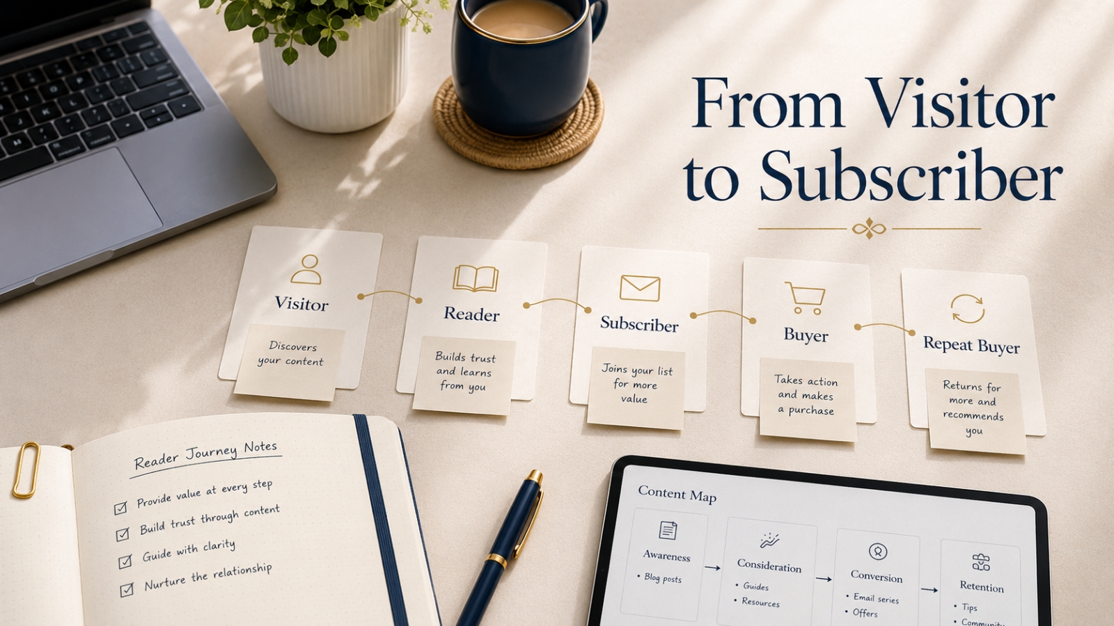 The Reader Journey: From Stranger to Subscriber