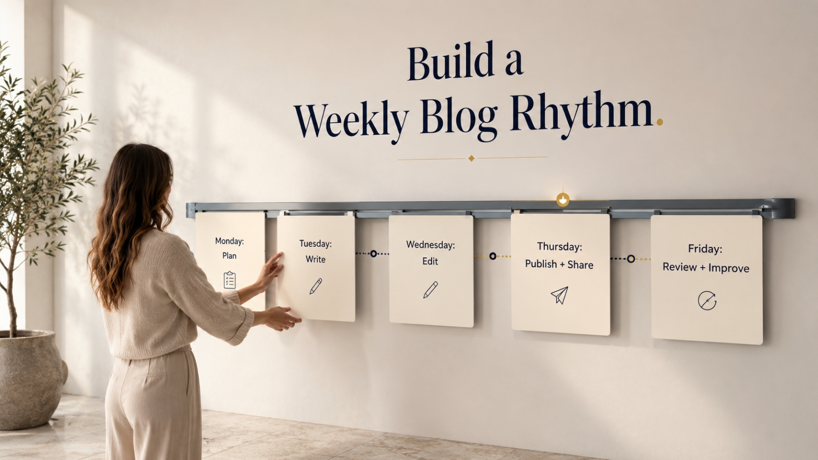 How to Create a Simple Weekly Blog Business Routine